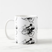 Fahrrad-Reitkaffee-Tasse Kaffeetasse (Links)