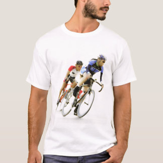 Fahrrad-Rennläufer - Farbe -4 T-Shirt