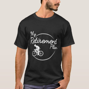 Fahrrad-Rentnerplan Radfahren Mountainbike T-Shirt