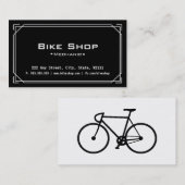 Fahrrad-Reparaturwerkstatt-Visitenkarte Visitenkarte (Vorne/Hinten)