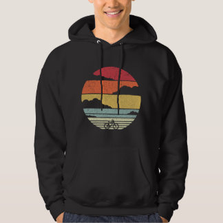 Fahrrad . Retro Radfahren Hoodie