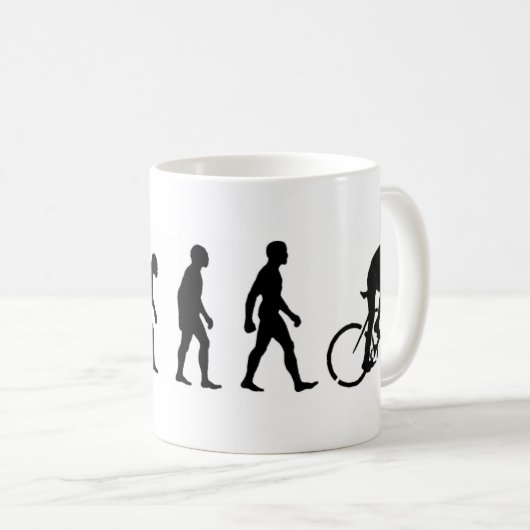Fahrrad-Revolution Kaffeetasse (VorderseiteRechts)