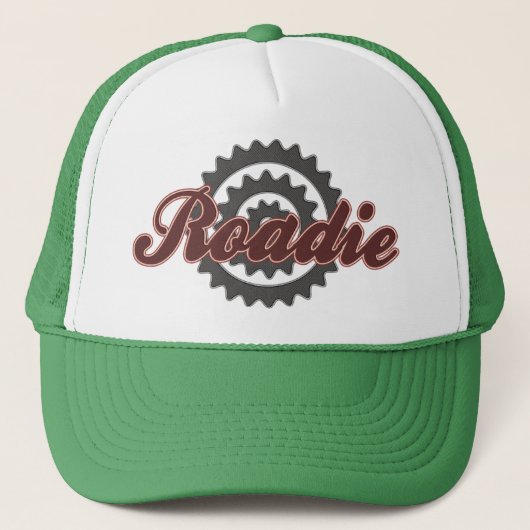 Fahrrad Roadie Truckerkappe (Vorderseite)