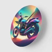Fahrrad Runde Wanduhr (Winkel)