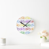 Fahrrad Runde Wanduhr (Zuhause)