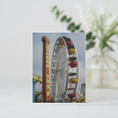 Fährrad Santa Monica 2009 Postkarte (Stehend Vorderseite)