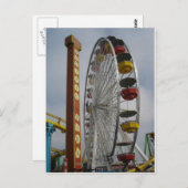 Fährrad Santa Monica 2009 Postkarte (Vorne/Hinten)