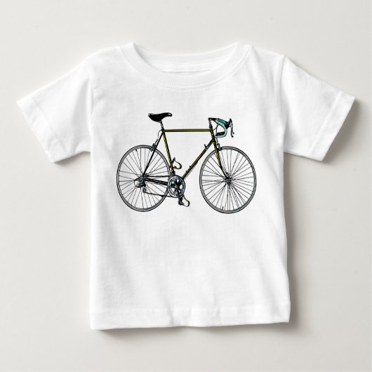 Fahrrad-Säuglings-T - Shirt (Vorderseite)