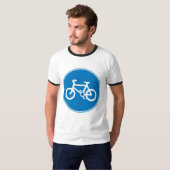 Fahrrad scherzt T - Shirt (Vorne ganz)