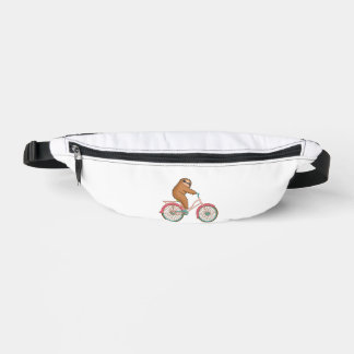 Fahrrad-Schlitten - Eine Niedliche Schlittenfahrt Bauchtasche