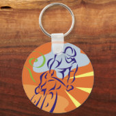 Fahrrad Schlüsselanhänger (Vorderseite)