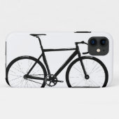 Fahrrad - Schwarz auf Weiß Case-Mate iPhone Hülle (Rückseite (Horizontal))