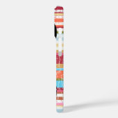 Fahrrad . schwarzes Fahrrad und Streifen personali Case-Mate iPhone Hülle (Rückseite / Links)