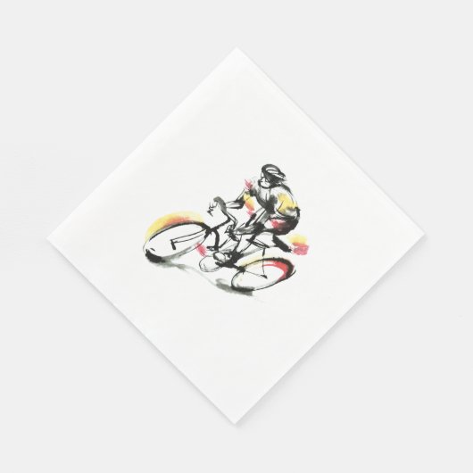 Fahrrad Serviette (Ecke)