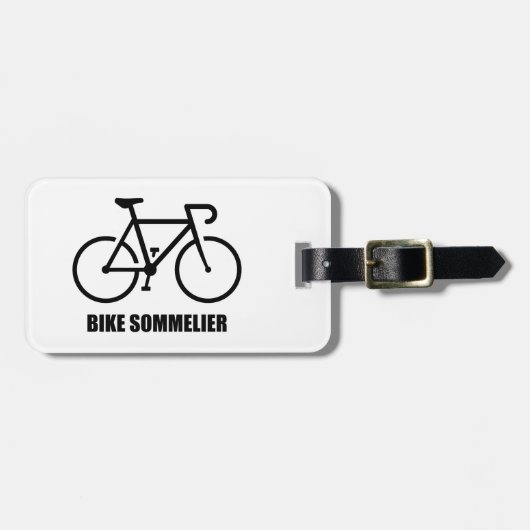 Fahrrad-Sommelier Gepäckanhänger (Vorderseite horizontal)