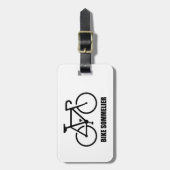 Fahrrad-Sommelier Gepäckanhänger (Vorderseite vertikal)