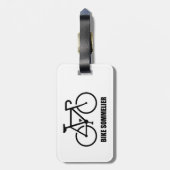 Fahrrad-Sommelier Gepäckanhänger (Rückseite vertikal)