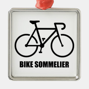 Fahrrad-Sommelier Ornament Aus Metall