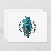 Fahrrad - Spaß Sport Design - 53 - Spalte Postkarte (Vorne/Hinten)