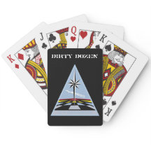 Fahrrad-Spielkarten des USAFA Kadett-Geschwader-12