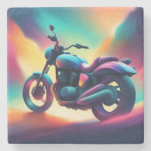 Fahrrad Steinuntersetzer (Vorderseite)