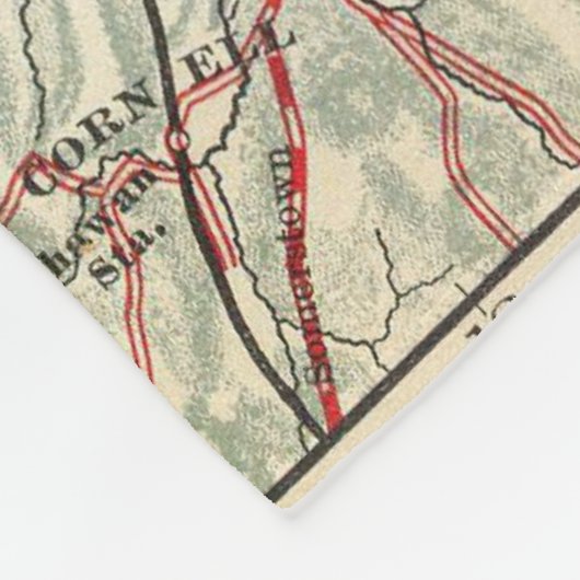 Fahrrad-Straßen in New York und in Connecticut 12 Fleecedecke (Ecke)