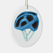 Fahrrad-Sturzhelm Keramik Ornament (Rechts)