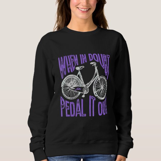 Fahrrad Sweatshirt (Vorderseite)