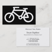 Fahrrad-Symbol Visitenkarte (Vorne/Hinten)