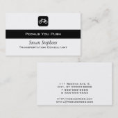 Fahrrad-Symbol Visitenkarte (Vorne/Hinten)