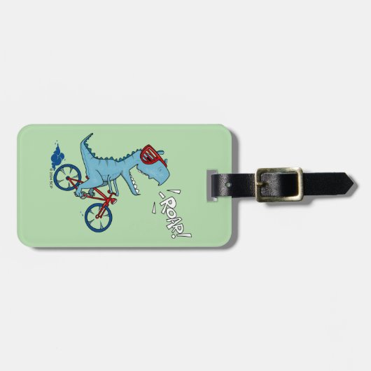 Fahrrad T-Rex Roar Gepäckanhänger (Vorderseite horizontal)