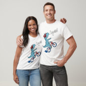 Fahrrad T-Rex Roar T-Shirt (Unisex)