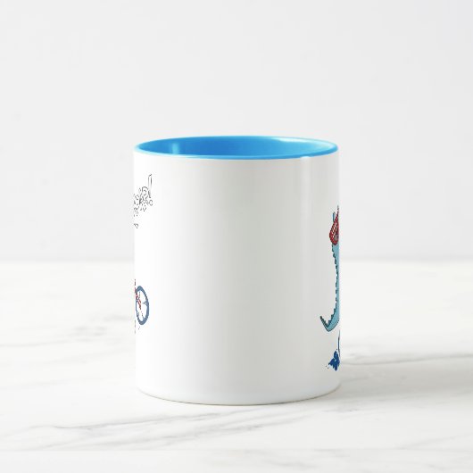 Fahrrad T-Rex Roar Tasse (Zentrum)
