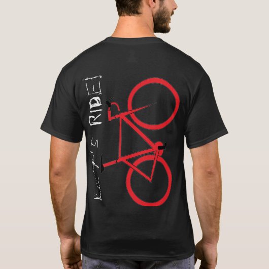 Fahrrad T - Shirt (Rückseite)