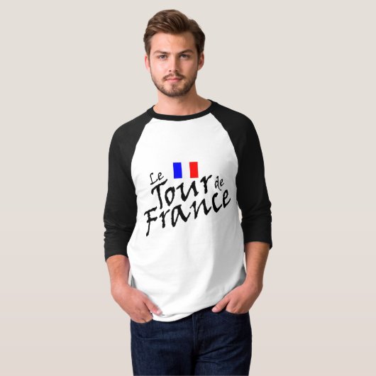 Fahrrad-T - Shirt Le Tour de France (Vorne ganz)