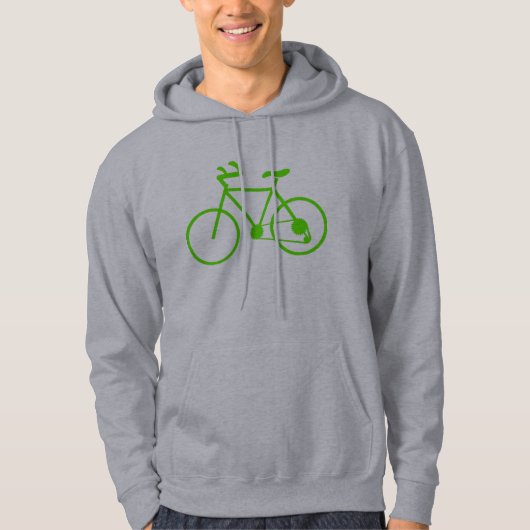 Fahrrad-T-Shirts Hoodie (Vorderseite)