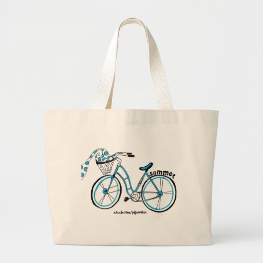 Fahrrad-Taschen-Tasche Jumbo Stoffbeutel (Vorne)
