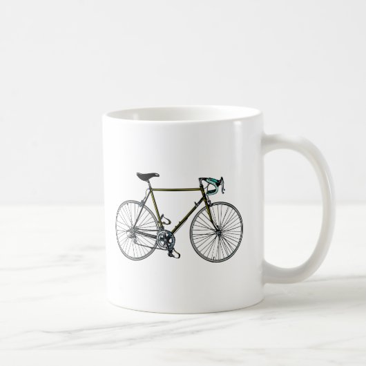 Fahrrad-Tasse Kaffeetasse (Rechts)