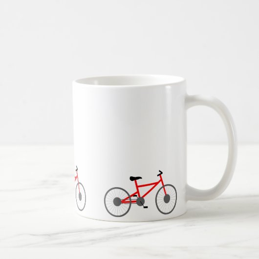Fahrrad-Tasse Kaffeetasse (Rechts)