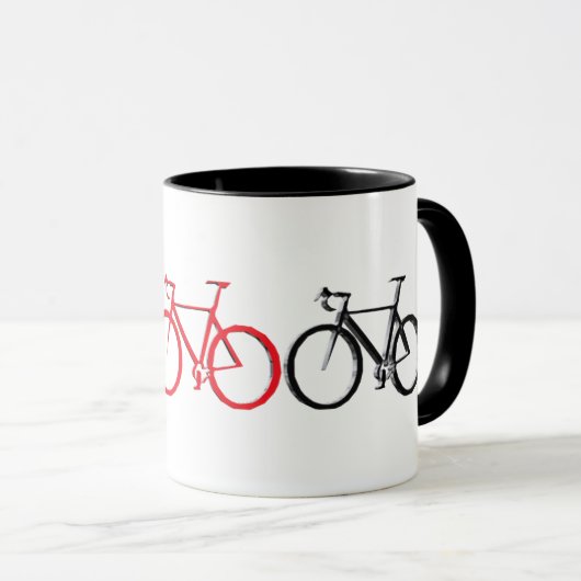 Fahrrad-Tasse Tasse (VorderseiteRechts)