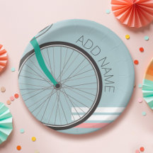 Fahrrad-Themenparty mit individuellem Text