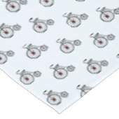 Fahrrad Tischdecke (Schrägansicht)