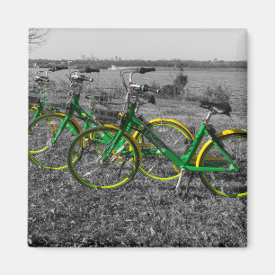 Fahrrad-Triplett Farbe wählen Magnet
