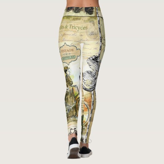 "Fahrrad-u. Dreiräder" Leggings (Rückseite)