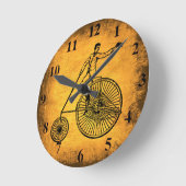 Fahrrad- und Fahrradmauer-Uhr Runde Wanduhr (Winkel)