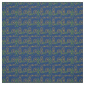 Fahrrad- und Radmuster Stoff (Muster)