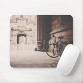 Fahrrad, Urban, Grunge Mousepad (Mit Mouse)