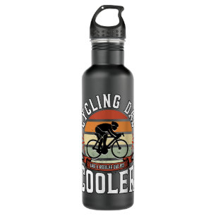 Fahrrad-Vater Fahrrad Vatertag Geschenk Edelstahlflasche