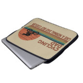 Fahrrad Vater wie ein normaler Vater, aber cooler Laptopschutzhülle (Vorne Knopf)