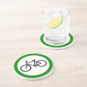 Fahrrad-Verkehrs-Landstraßen-Zeichen Getränkeuntersetzer (Seite)